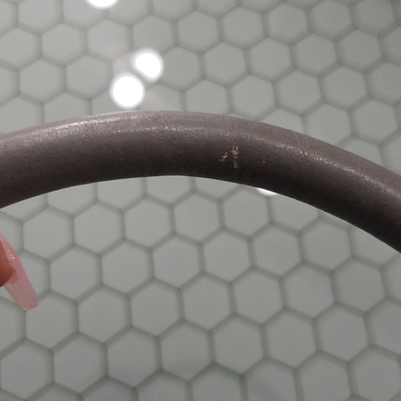 Gray/Silver Coach bag - Picture 4 of 9